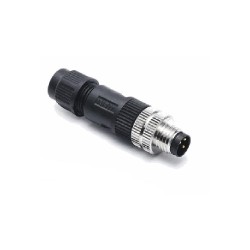 Connecteur mâle M8, 3 pol.,   IP67, 4A, non-blindé
